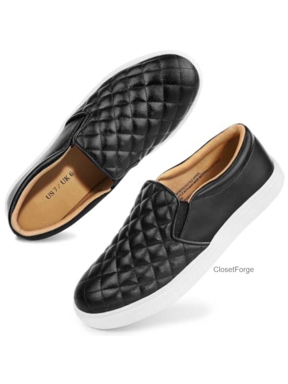 Women's Slip On Memory Foam Loafers Breathable Casual Shoes